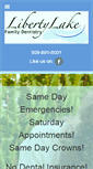 Mobile Screenshot of libertylakefamilydentistry.com